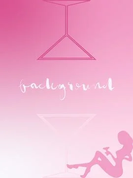 Vertical, delicate, unobtrusive quiet background for social media vector imag Stock Illustration