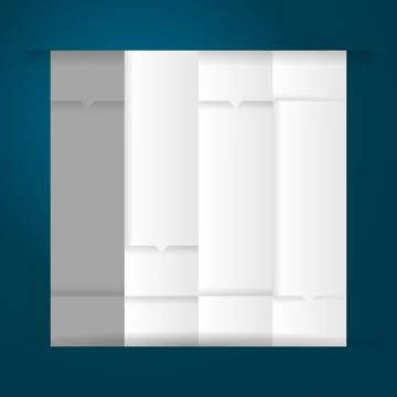 Vertical Design Banners Template. Numbers Label Set.. Infographic Backdrop. Jpeg Illustrazione stock