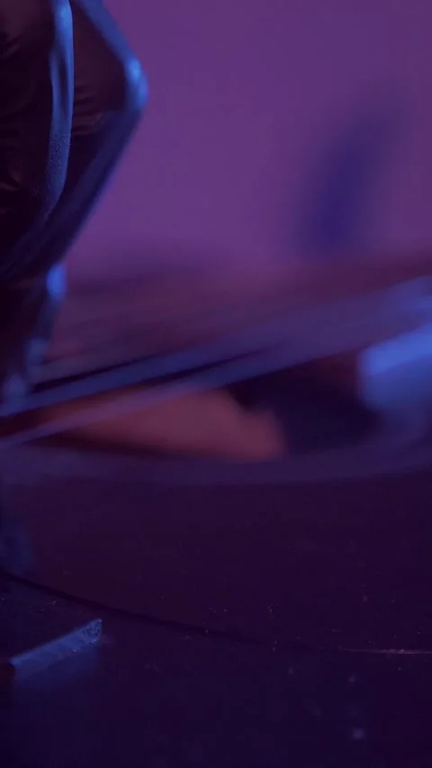 Vertical. The devil monster plays the guitar. A mystical man in a scary mask Stock Footage 302193218