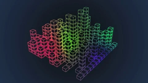 Vertical dialect column Stock Footage 121203541