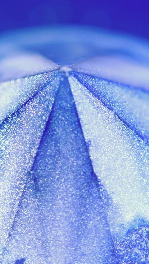 Vertical diamond rainbow light glitter paint ink Stock-Footage 292045684