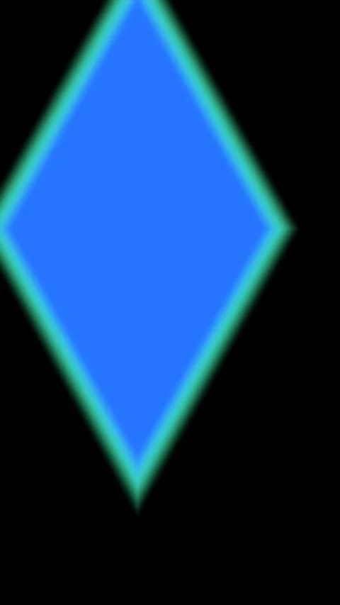 Vertical Diamond Transition Soft Offset Blue Overlay 動画素材 339135444
