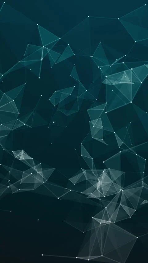 Vertical Digital Plexus Vídeo Stock 333130691