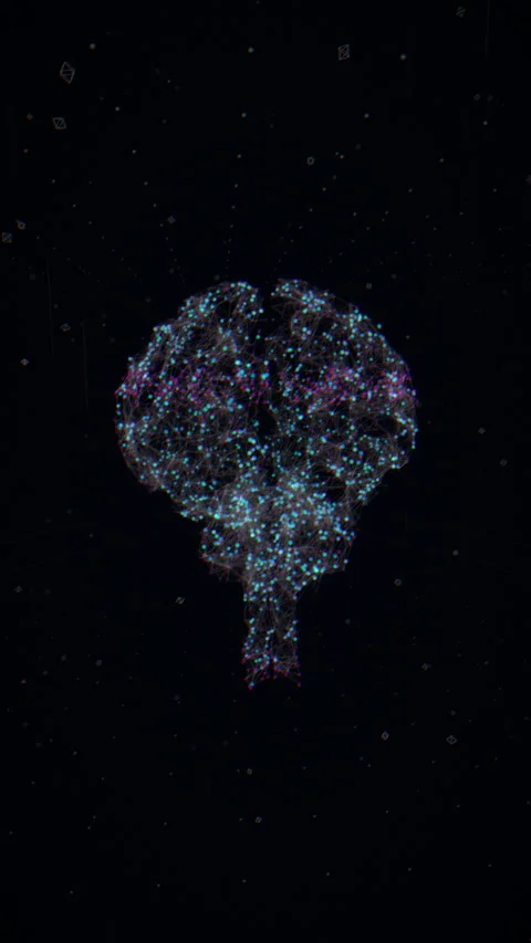 Vertical display of a rotating 360 view of a futuristic, Vertical Video 9:16 4K Stock Footage 336157580