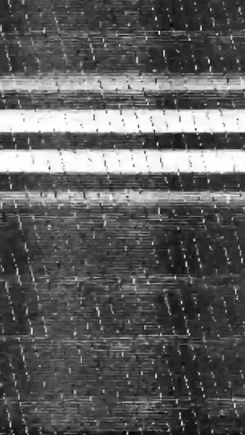 Vertical Distorted Glitch Noise With Scan Lines Vídeo Stock 330981673