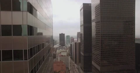 Vertical Downtown Building Combo 1 Stock Footage 60634199