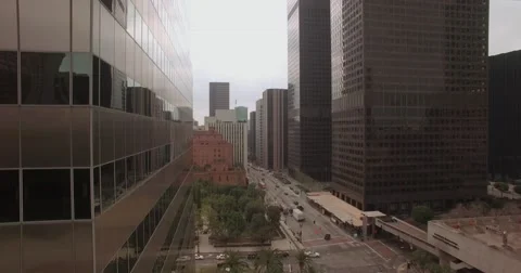 Vertical Downtown Building Combo 2 Stock Footage 60634243