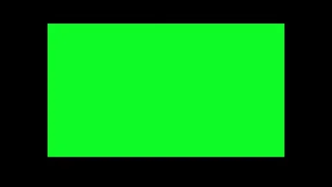 Vertical downward sliding transition from black to green screen Video stock 331767955