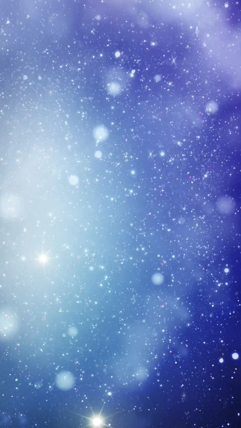Vertical Dreamy Blue Particle Breeze 4K Loop Video stock 292532453