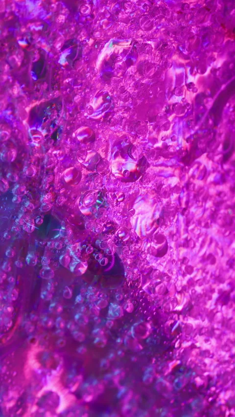 Vertical droplet art liquid light neon texture Stock Footage 335346735