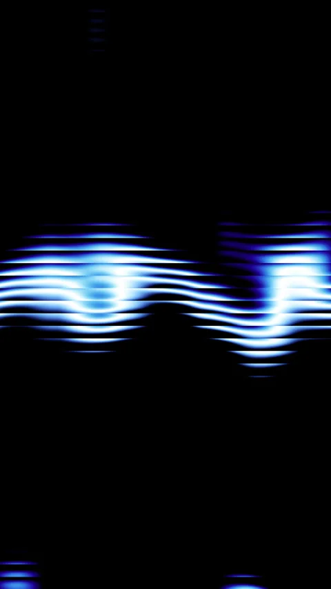 Vertical Dynamic glass gradient loop animation in blue and white tones on a Stock Footage 339291589