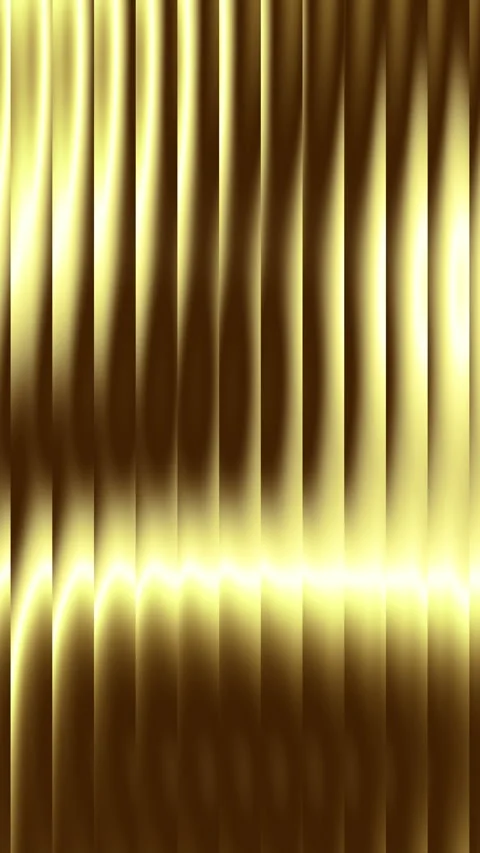 Vertical Dynamic glass gradient loop animation in gold shiny tones. Elegant Stock Footage 339292184