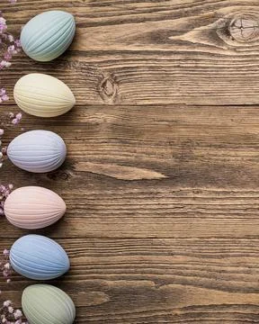 Vertical Easter background Foto stock