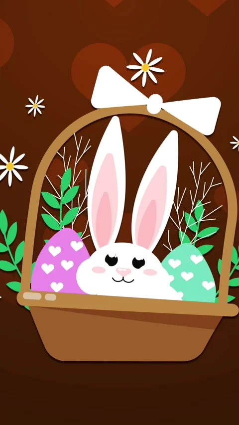 Vertical Easter Sunday Backgrounds Video stock 341879008