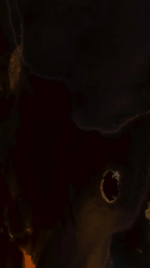 Vertical effect Brush noise, dust and grain on old damaged film surface. Dynamic 스톡 동영상 288986763