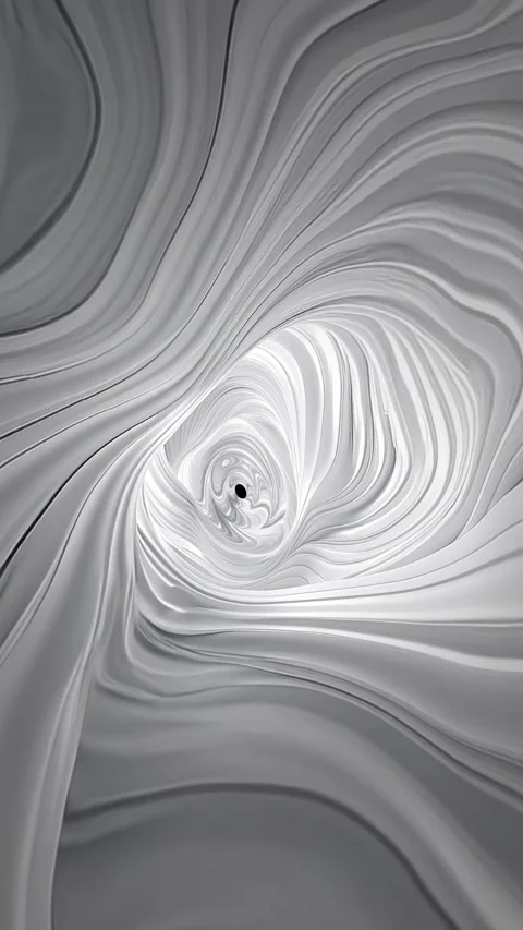 A vertical endless loop of animated psychedelic elastic texture tunnel. Stock Footage 281547685