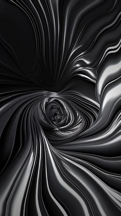 A vertical endless loop of animated psychedelic elastic texture tunnel. Stock Footage 281547786