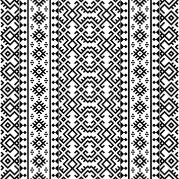 Vertical ethnic pattern texture design vector Stock Illustration