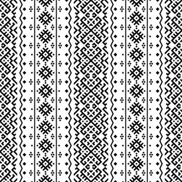 Vertical ethnic seamless pattern texture design vector Stock Illustration