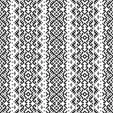Vertical ethnic seamless pattern texture design vector Stock Illustration