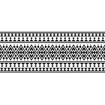 Vertical Ethnic set Stock Illustration