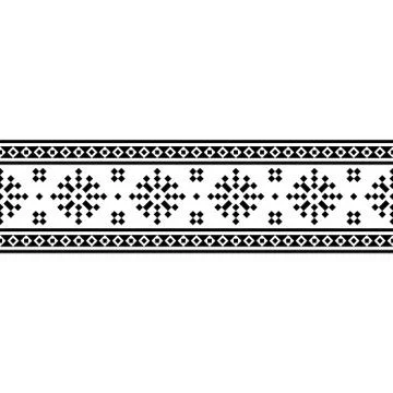 Vertical Ethnic set Stock Illustration