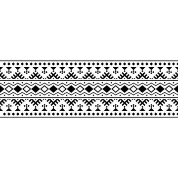 Vertical Ethnic set Stock Illustration