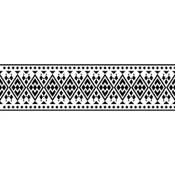 Vertical Ethnic set Stock Illustration