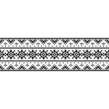 Vertical Ethnic set Stock Illustration