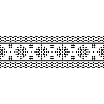 Vertical Ethnic set Stock Illustration