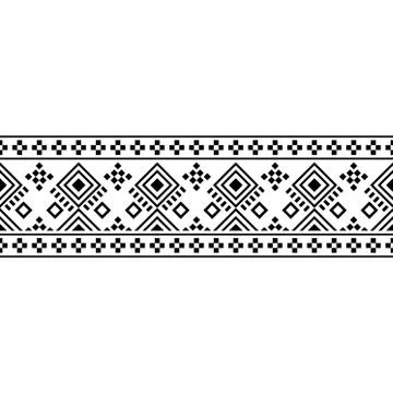 Vertical Ethnic set Stock Illustration