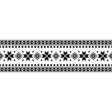 Vertical Ethnic set Stock Illustration