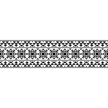 Vertical Ethnic set Stock Illustration