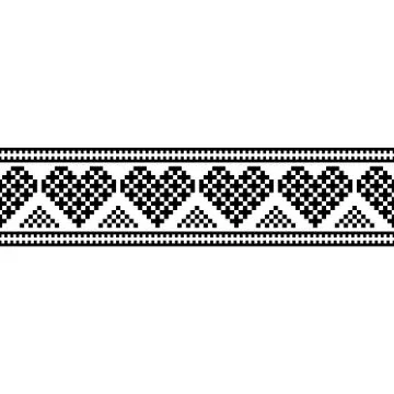 Vertical Ethnic set Stock Illustration