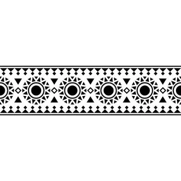 Vertical Ethnic set Stock Illustration