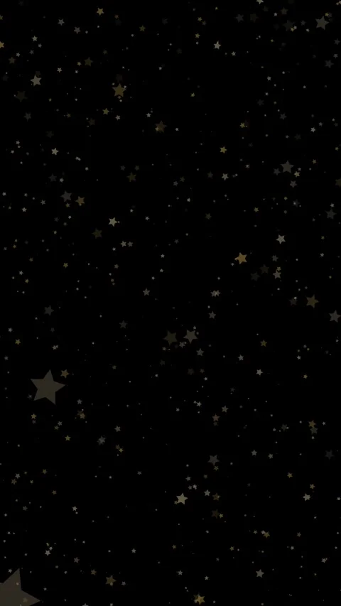 Vertical Falling Gold Stars Particles Celebration 4K Loop Vidéo 333820283