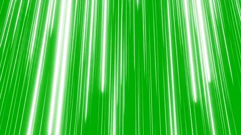 Vertical falling white action streaks animated on green screen manga zoom Stock Footage 335218003