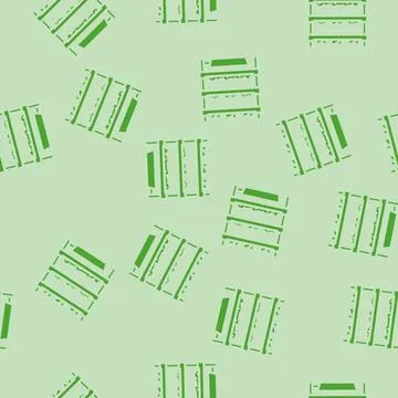 Vertical farming rack agri tech glyph vector seamless pattern Illustrazione stock