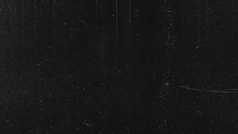 Vertical Film Scratch Lines Overlay, Black Film Grain Dust Particles Stock Footage 332360545