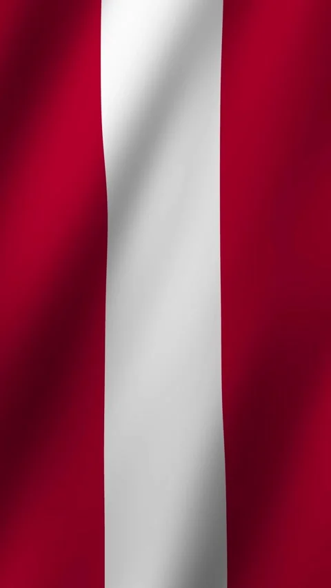 Vertical Flag of Austria waving animation, Austria Flag footage video waving Video stock 294635863
