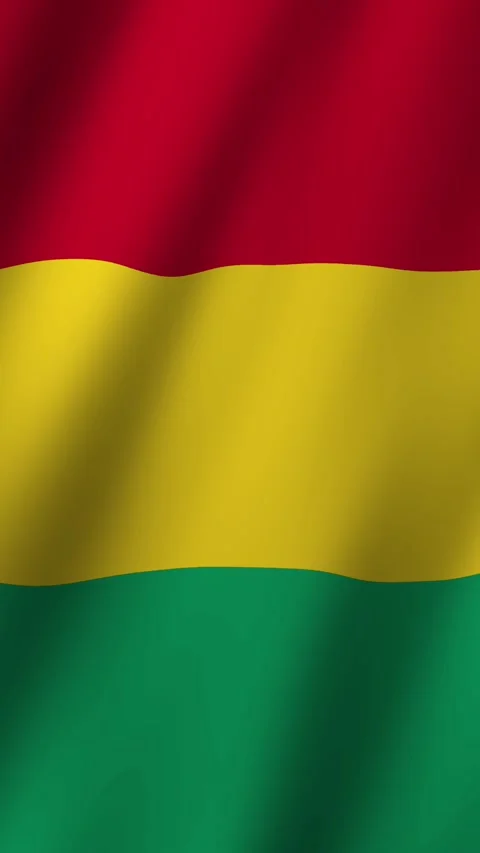 Vertical Flag of Guinea waving animation, Vertical Guinea Flag footage video Stock Footage 294951494