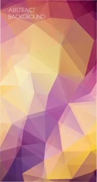 Vertical flat triangle Background. Stock Illustration