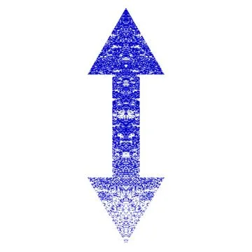 Vertical Flip Grunge Textured Icon 스톡 일러스트
