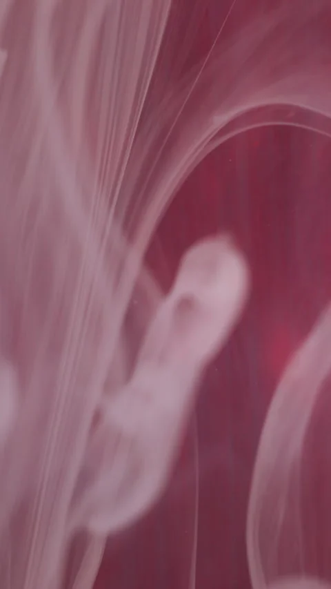 Vertical flowing water smoke texture liquid drop Video stock 314227873
