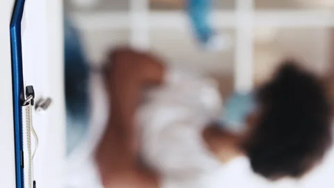 Vertical flu shot vaccine immunization p... | Stock Video | Pond5
