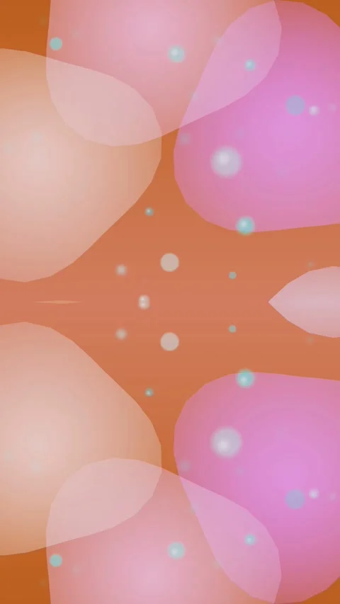 Vertical Fluid Geometry with Micro Particle Light Bokeh Vidéo 340490656