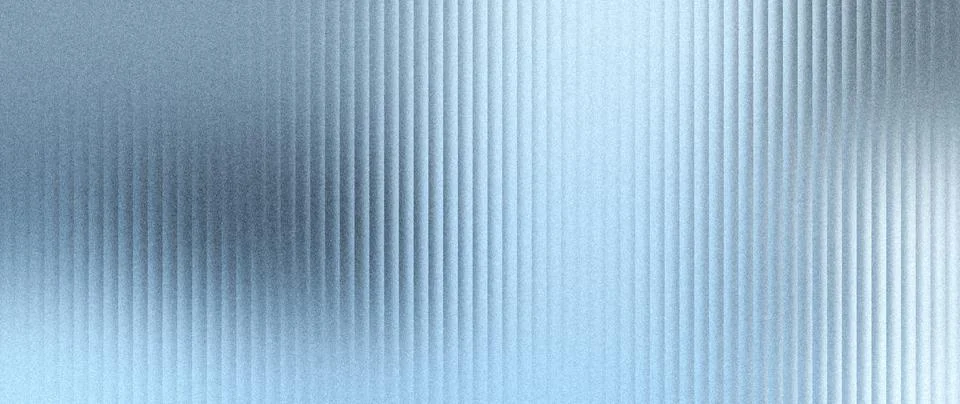 Vertical fluted noise backdrop in blue, silver hues featuring straight line.. Stock Illustration