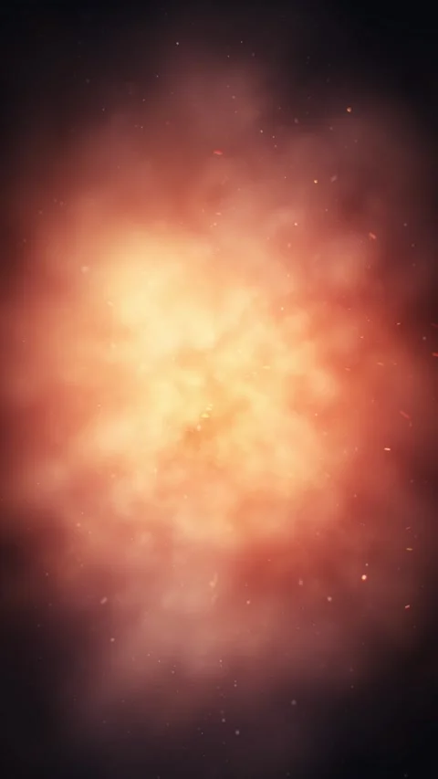 Vertical Flying into the Cloudy Red Depths 4K Loop Stock Footage 270330541