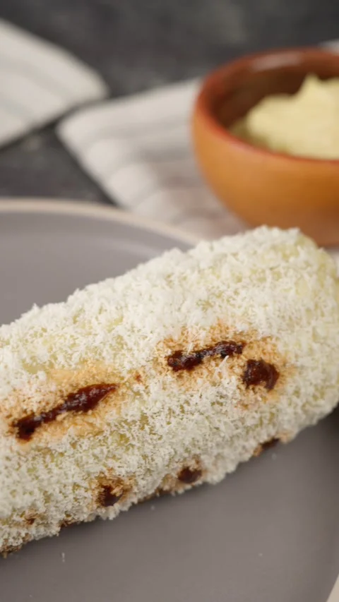 Vertical food video Typical snack of the national holiday season in Mexico Stock Footage 280327843