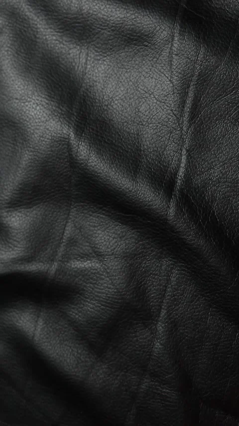 Vertical footage of dark leather background Stock Footage 292775120